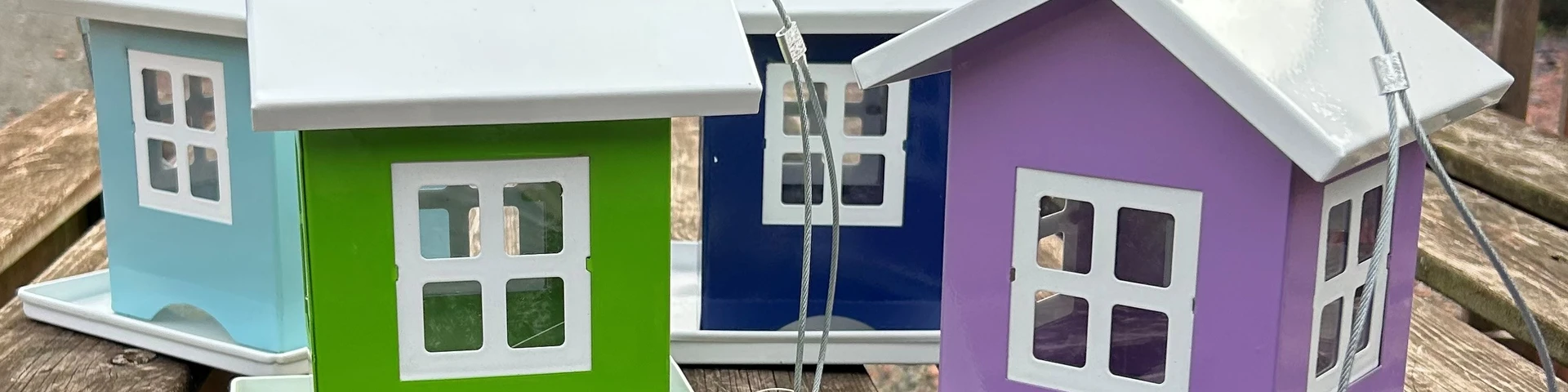 Decorative House Bird Feeders